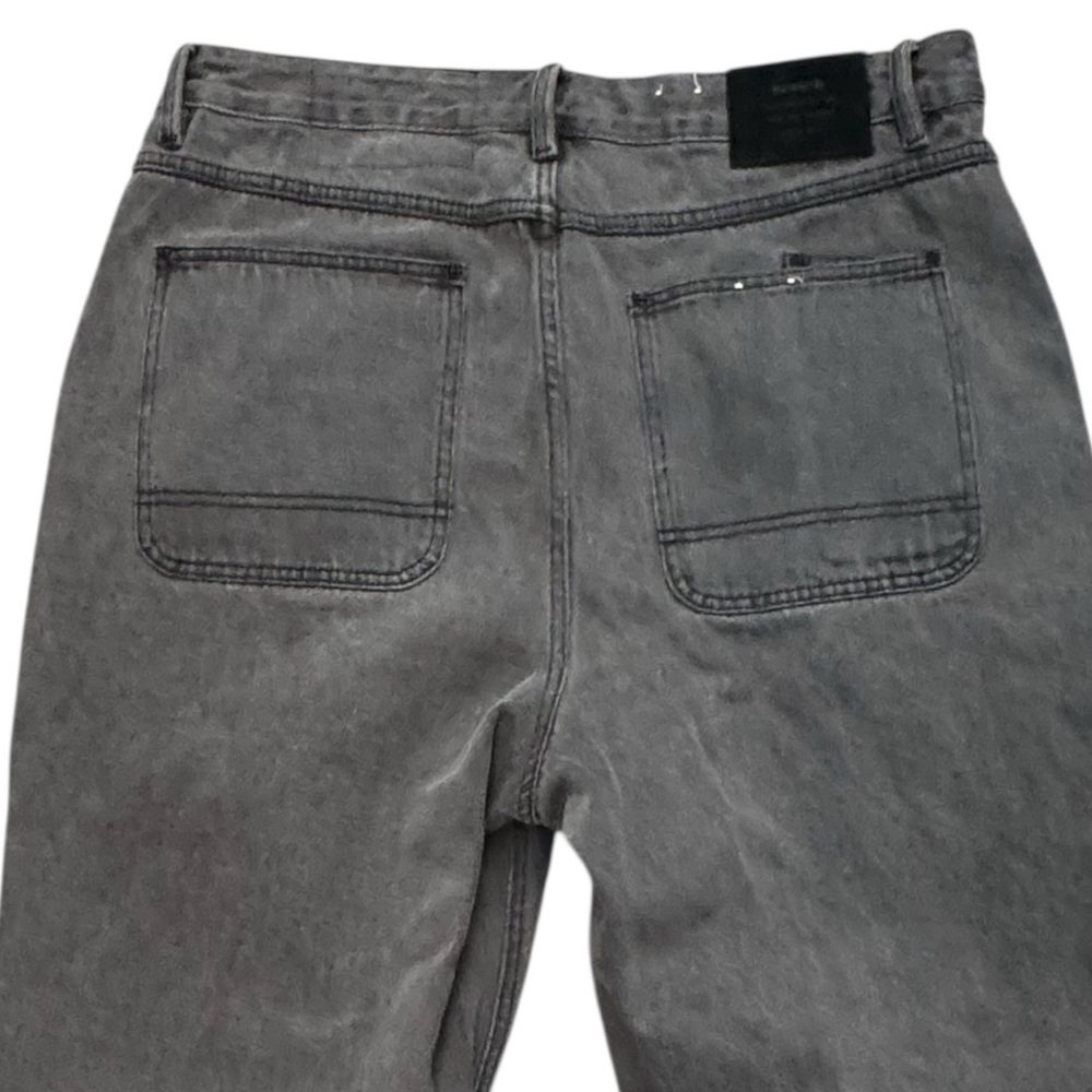 Kennedy men’s wide tapered leg pleated jeans size 36 - Picture 4 of 10